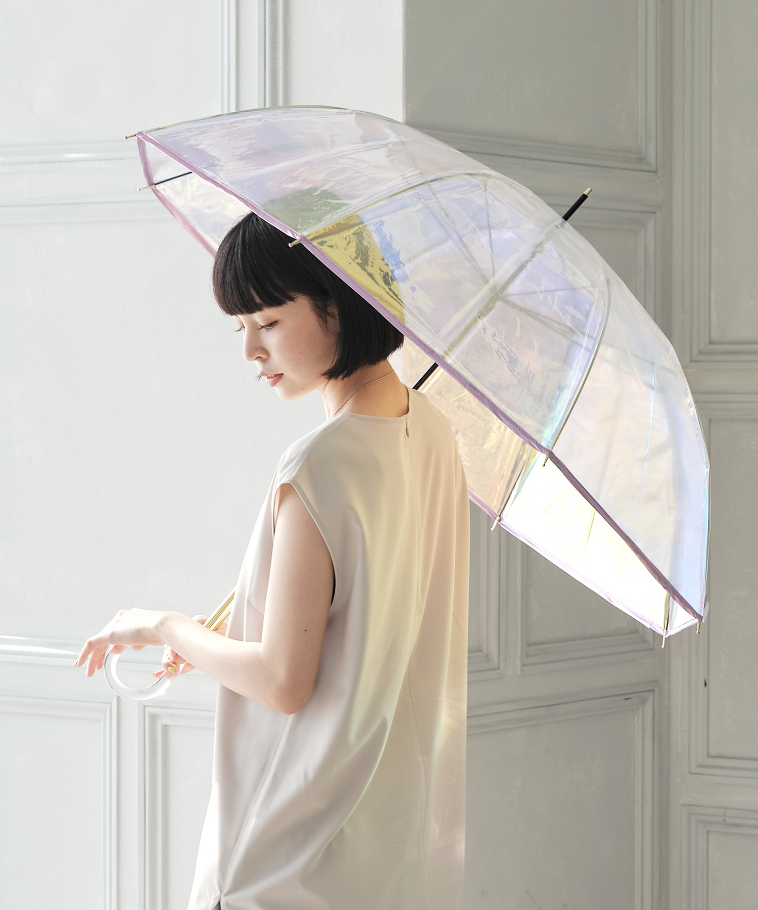 【博多店】雨の日を楽しむオーロラ傘