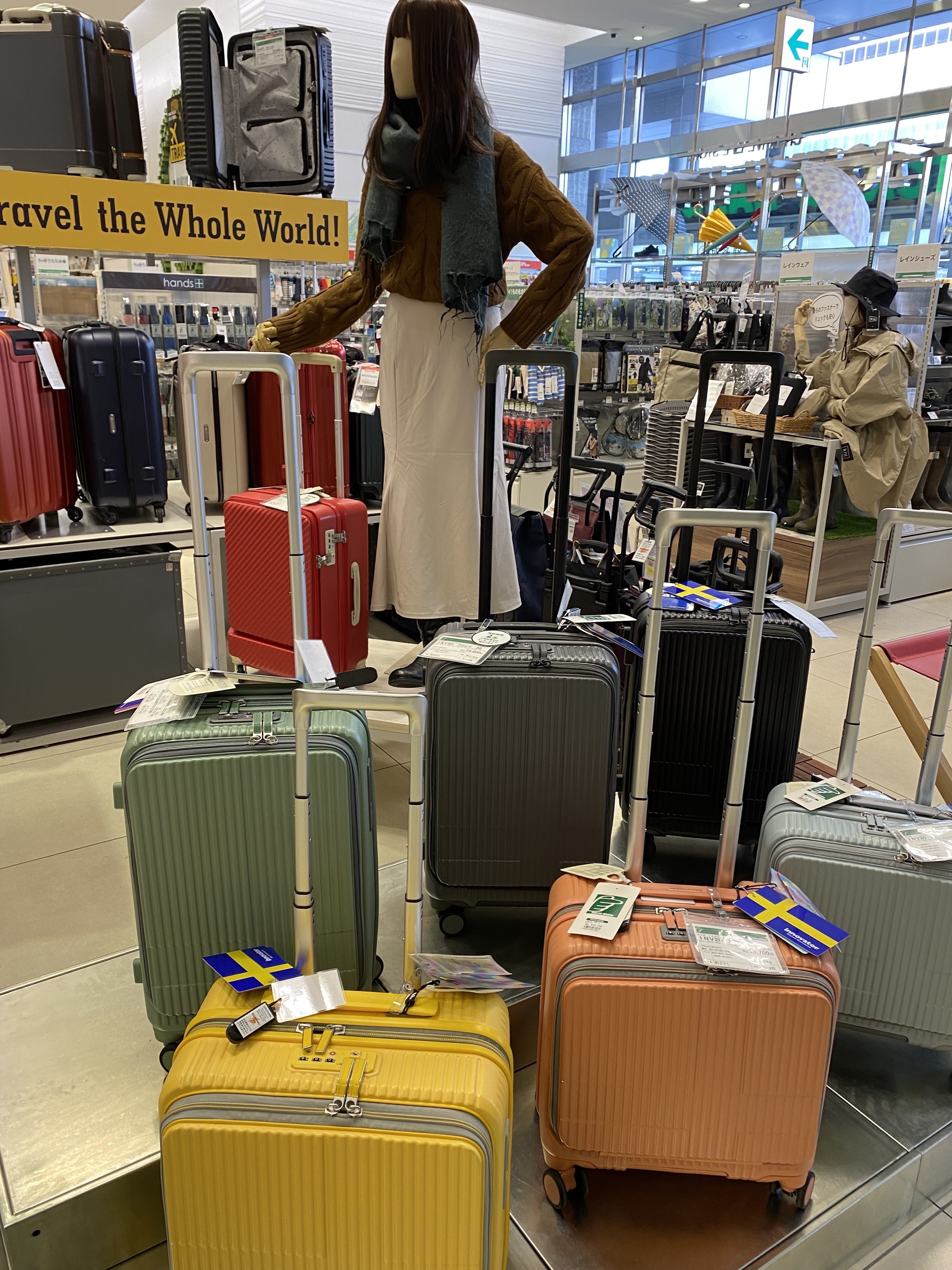 【博多店】自分にぴったりのスーツケースを選ぼう